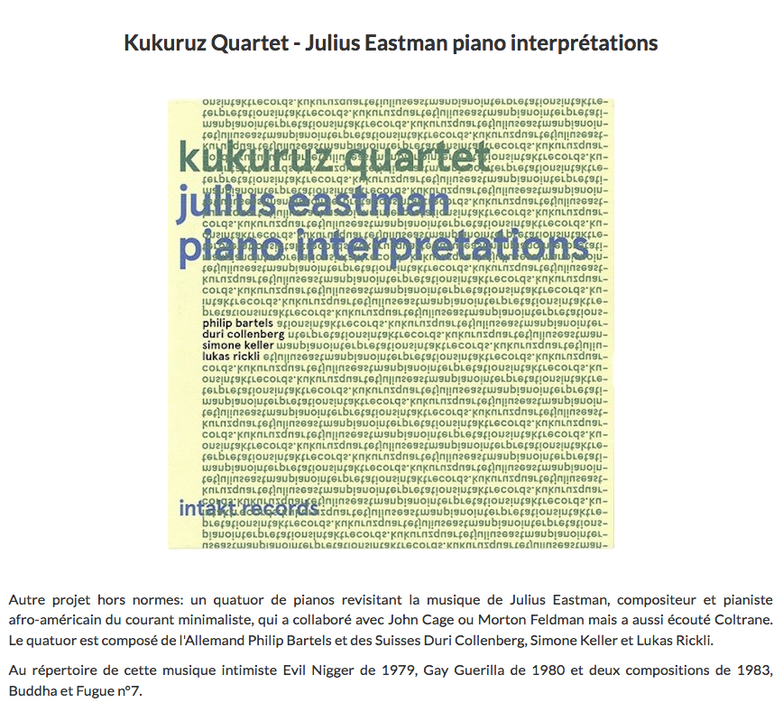 Claude loxhay reviews kukuruz quartet