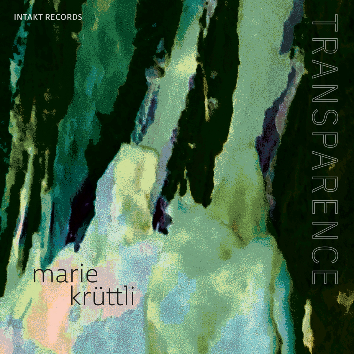 Marie Krüttli - Transparence. cover front