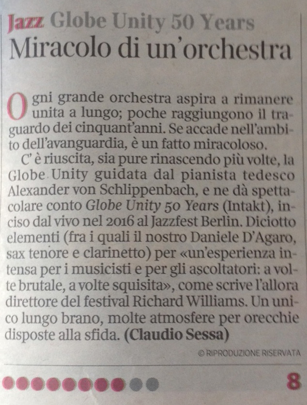 Claudio Sessa, Corriere della Sera, Apr 12 2018 (IT)