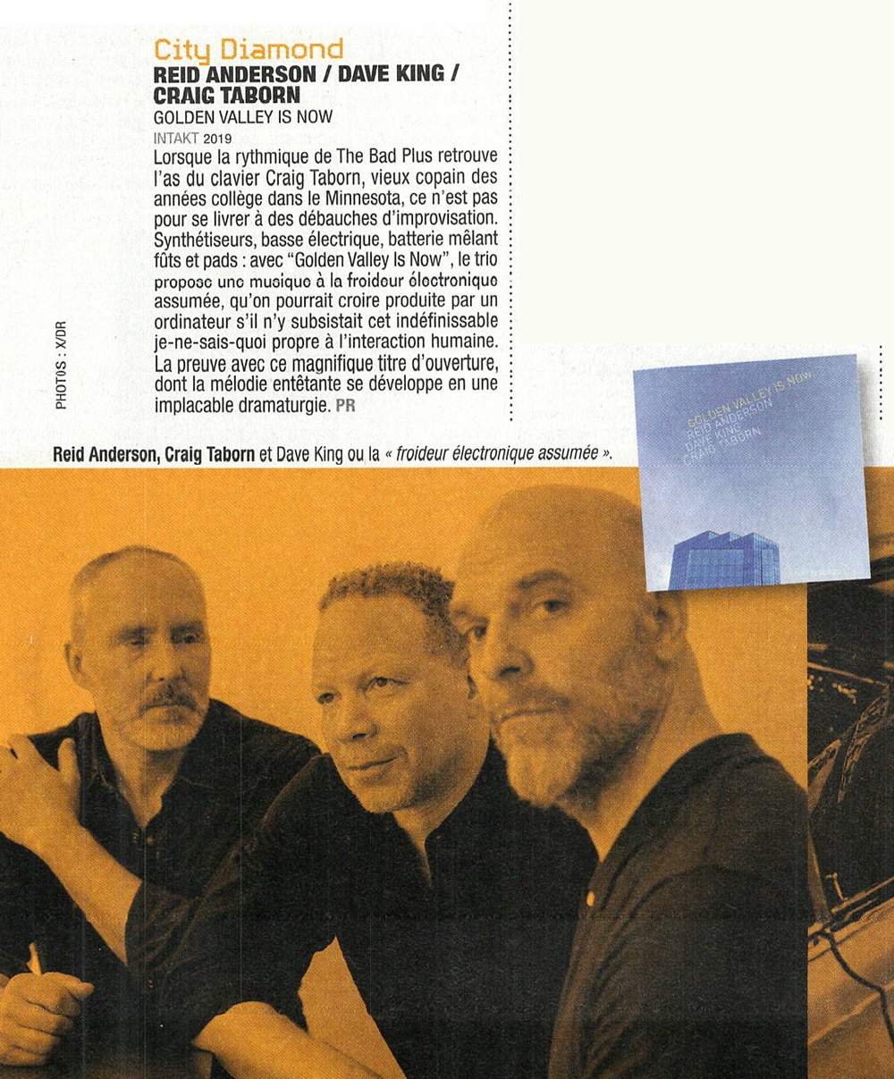 Lorsque la rythmique de The Bad Plus retrouve l'as du clavier Craig Taborn, vieux copain des années collège dans le Minnesota, ce n'est pas pour se livrer à des débauches d'improvisation.