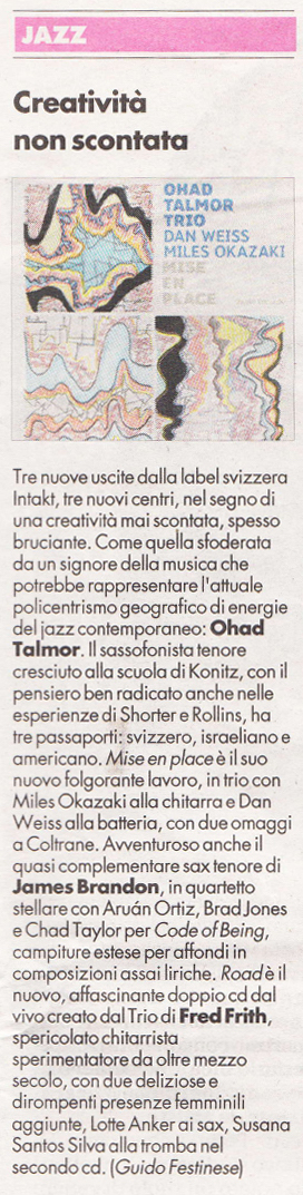 review as image from Guido Festinese, Alias / Il Manifesto, Nov 6 2021 (IT)