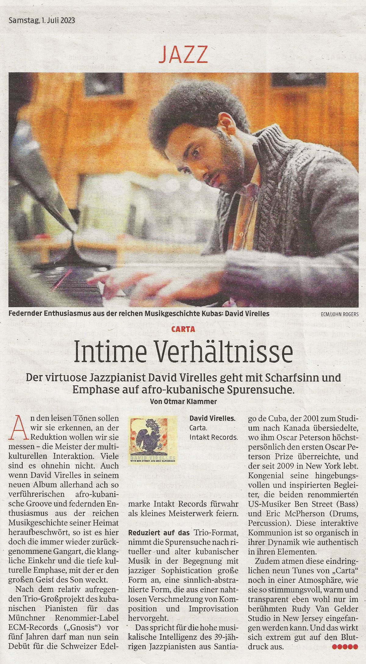 An den leisen Tönen sollen
		wir sie erkennen, an der
		Reduktion wollen wir sie
		messen - die Meister der multi-
		kulturellen Interaktion.